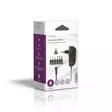 Universal nätadapter | 18 W | 3 - 12 V DC | 1.80 m | 1.5 / 2.1 A | 6 plug(s) | Svart - Allmänna strömförsörjningar och adaptrar - 5412810267156 - 69