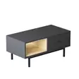 Soffbord Hanah Home Naturel Antracit Spånskiva 90x40x45 cm - Möbler - 8683342170536 - 1