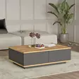 Soffbord Hanah Home FR14AA Furu Antracit Spånskiva 90x28,6x60 cm - Soffbord - 8684282994046 - 3