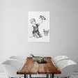 Glastavla Wallity Flerfärgad Glas 45x65 cm - Tavlor och ramar - 8683742854746 - 5