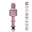 Bluetooth® Karaokemikrofon med högtalare och belysning Rosa - Mikrofoner och karaokemaskiner - 8711902042136 - 1