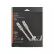CAT6a nätverkskabel | S/FTP | RJ45 hane | RJ45 hane | 5.00 m | Snagless | Rund | Flätad / PVC | Silver | Kartong med täckt fönster - Dator och nätverk - 5412810333486 - 66