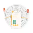 CAT6 Nätverkskabel | RJ45 hane | RJ45 hane | U/UTP | 15.0 m | Rund | PVC | Vit | Label - Dator och nätverk - 5412810423026 - 66