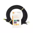 CAT7 nätverkskabel | S/FTP | RJ45 hane | RJ45 hane | 5.00 m | Snagless | Rund | LSZH | Svart | Label - Dator och nätverk - 5412810424306 - 66