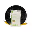 CAT7 nätverkskabel | S/FTP | RJ45 hane | RJ45 hane | 5.00 m | Snagless | Rund | LSZH | Vit | Label - Dator och nätverk - 5412810424436 - 66