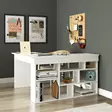 Skrivbord Hanah Home Ct5 W Vit Spånskiva 129x72x120 cm - Skrivbord - 8683342403696 - 2
