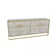 Konsolbord Hanah Home Polka Vit Spånskiva 179,9x75x47,3 cm - Byråer och skåp - 8681875670646 - 3