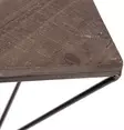 Vägghylla Hanah Home Wr045 Valnöt Massivt Trä Metall 33x30x13 cm - Möbler - 8681875990096 - 4