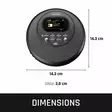 Discman med DAB Bluetooth® och färgkarta TFT Svart - CD/DVD-spelare - 8711902079576 - 56