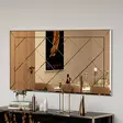 Spegel Hanah Home Zeora Brons Mdf 60x120x2,2 cm - Speglar - 8684282429616 - 2