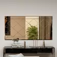 Spegel Hanah Home Zeora Brons Mdf 60x120x2,2 cm - Speglar - 8684282429616 - 3