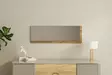 Spegel Hanah Home Lariya Vit Valnöt MDF 40x120x2,2 cm - Speglar - 8684282667506 - 5