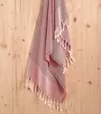 Fouta Mijölnir Röd 100% Bomull Hög Vattenabsorption 60x110 cm - Handdukar - 8683342756426 - 2