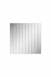 Spegel Hanah Home Rectangular Stripe Silver Akryl 50x40 cm - Speglar - 8684282469506 - 1