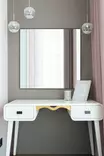 Spegel Hanah Home Mirror Silver Akryl MDF 50x50 cm - Speglar - 8684282469186 - 3