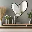 Dekorativ Spegel Wallity Silver Plexiglas EVA 43x48 cm - Speglar - 8684283980956 - 2