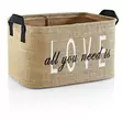 Filtkorg Aberto Design YLC480 Ljusbrun Jute 30x18x22 cm - Förvaringslådor och korgar - 8684282555056 - 1