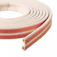 Fönstertätning 6m P-profil vit Mag-Pro - EPDM-gummi, självhäftande - Fönster- och dörrtätningar - 6418536038246 - 1