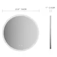 Innosanit 60 cm LED-strålkastare för badrum med anti-fog-funktion - Badrumsmöbler - 6438014427966 - 5