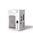 Karaokesystem med Bluetooth®, uppladdningsbart batteri, trådlös karaokemikrofon och disco-LED-belysning Vit - Nedis produkter - 8711902081296 - 67