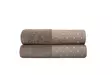 Tvätthandduk Set Mijölnir Brun Vit 100% Bomull 50x90 cm & 50x90 cm - Handdukar - 8681181304556 - 4