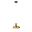 Taklampa Opviq Berceste Guld Metall 22 x 22 cm - Tak- och vägglampor - 8681875546446 - 1
