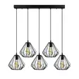 Taklampa Opviq Diamond Svart Metall 93 x 117 cm - Tak- och vägglampor - 8681875568776 - 5