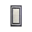 Gångmatta Conceptum Hypnose Black Frame Flerfärgad Polyester 80x300 cm - Små mattor och gångmattor - 8681875895766 - 1