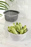 Sil Strainer Hermia Rökgrå Plast 24,5x24,5 cm - Köksredskap - 8684283210756 - 6