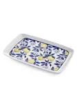 Uppläggningsfat Hermia Gul Keramik 34x25 cm - Tallrikar - 8684283616886 - 5