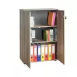 Bokhylla Hanah Home Rkt332Tt1 Ljus Valnöt Spånskiva 72x109x34 cm - Bokhyllor - 8684282333616 - 1