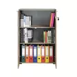 Bokhylla Hanah Home Rkt332Tt1 Ljus Valnöt Spånskiva 72x109x34 cm - Bokhyllor - 8684282333616 - 4
