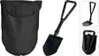 Hopfällbar metallspade med bärväska 60 cm - Friluftsutrustning - 8720573459686 - 1