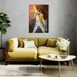 Glastavla Wallity Flerfärgad Glas 50x70 cm - Tavlor och ramar - 8683742919476 - 3