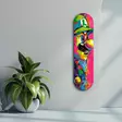 Glastavla Wallity Luigi Fan Art Flerfärgad Glas 20x80 cm - Tavlor och ramar - 8684283554256 - 2