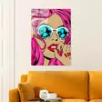 Glastavla Wallity Flerfärgad Glas 70x100 cm - Tavlor och ramar - 8684282137696 - 3