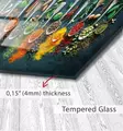 Glastavla Wallxpert Flerfärgad Glas 46x72 cm - Tavlor och ramar - 8683742945666 - 9