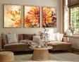 Inramad MDF-tavla Wallxpert Flerfärgad MDF 50x70 cm 3 Delar - Tavlor och ramar - 8684282341246 - 3