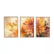 Inramad MDF-tavla Wallxpert Flerfärgad MDF 50x70 cm 3 Delar - Tavlor och ramar - 8684282341246 - 1