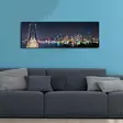 Canvastavla Wallity Flerfärgad Canvas 30x90 cm - Tavlor och ramar - 8681181295106 - 3