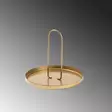 Dekorativt metalltillbehör, guld, 20,5 cm, 18 cm, hållbart, elegant, mångsidigt - Dekorationer, prydnadsföremål - 8684282243366 - 6