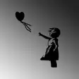 Väggdekor Metall Wallity Banksy Svart Metall 105x85 cm - Dekorationer, prydnadsföremål - 8683743016846 - 6