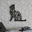 Väggdekor Trä Wallity Svart MDF 46x48 cm - Dekorationer, prydnadsföremål - 8683742881216 - 2