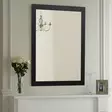 Spegel Hanah Home Framed Svart Plast 40x55 cm - Speglar - 8684282295556 - 3