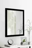 Spegel Hanah Home Framed Svart Plast 40x55 cm - Speglar - 8684282295556 - 2