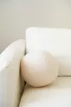 Prydnadskudde Aberto Design Teddy Light Beige Återvunnen Polyester 20x20x20 cm - Prydnadskuddar - 8684283664306 - 1