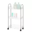Korivaunu Air 3-tasoinen pyörillä kirkas - Hylla och klädhängare - 6410416483016 - 2