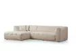 Hörnsoffa Atelier del Sofa Cady Beige Polyester 300x150x72 cm - Soffor - 8683742673866 - 1