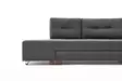 Hörnbäddsoffa Atelier del Sofa Manama Antracit Polyester 280x206x85 cm - Soffor - 8682870692916 - 8
