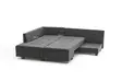 Hörnbäddsoffa Atelier del Sofa Manama Antracit Polyester 280x206x85 cm - Soffor - 8682870692886 - 11
